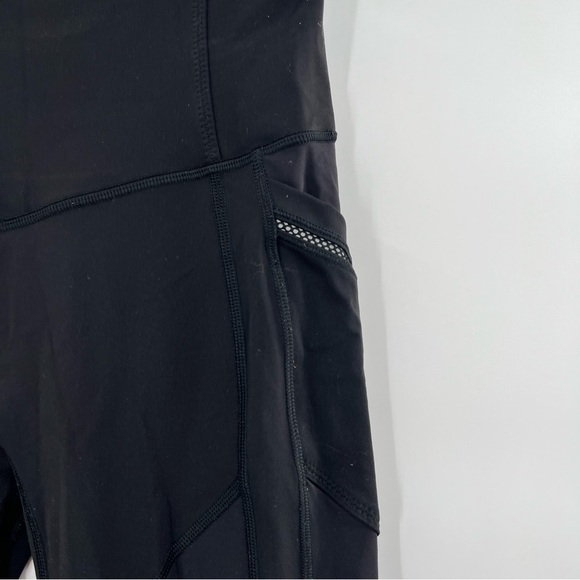 LULULEMON Black High Waisted Leggings Reflective - Picture 4 of 7